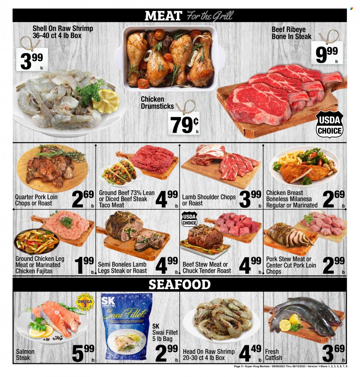 Super King Markets ad - 08/09/2023 - 08/15/2023. Page 5