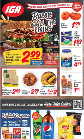 IGA Flyer - 08/09/2023 - 08/15/2023.