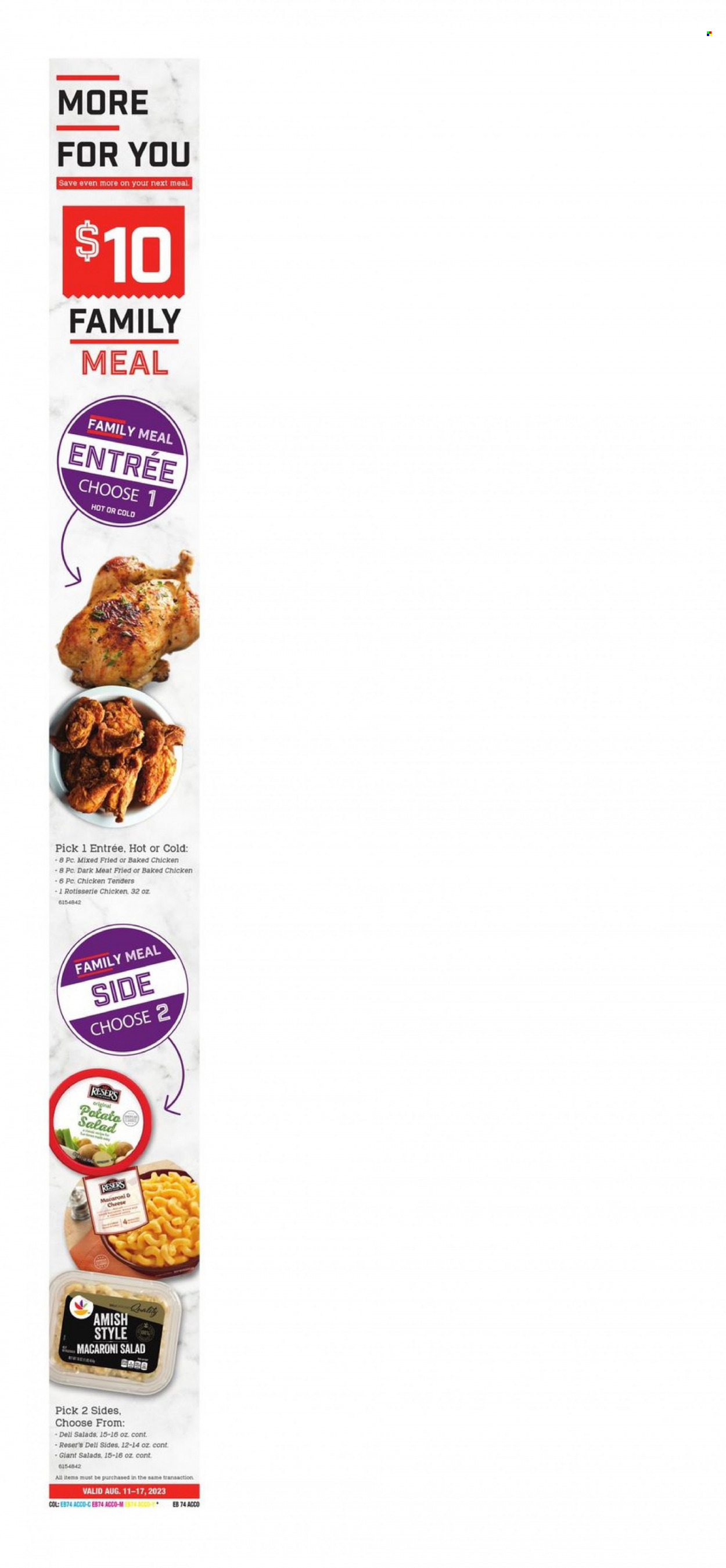 Giant Food ad - 08/11/2023 - 08/17/2023. Page 4