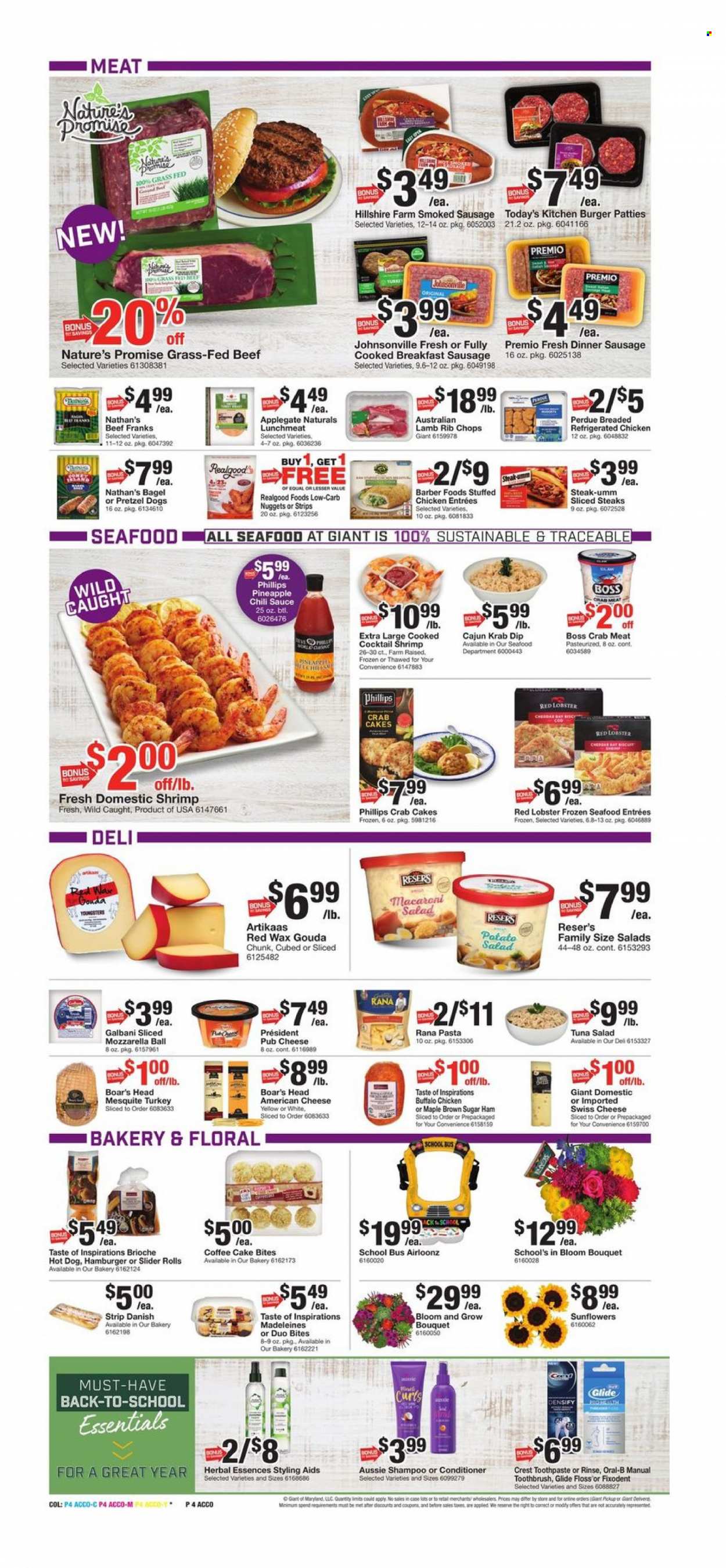 Giant Food ad - 08/11/2023 - 08/17/2023. Page 8