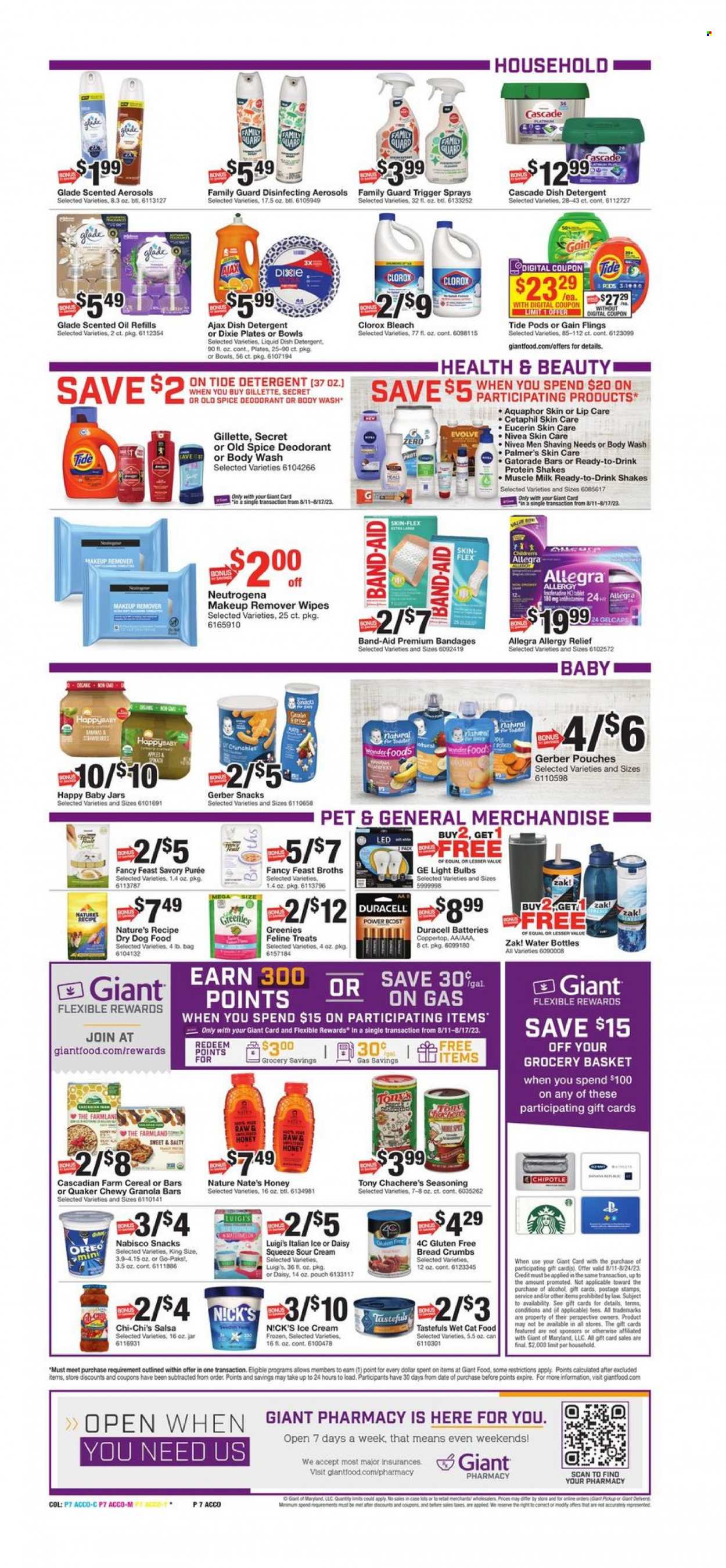 Giant Food ad - 08/11/2023 - 08/17/2023. Page 13