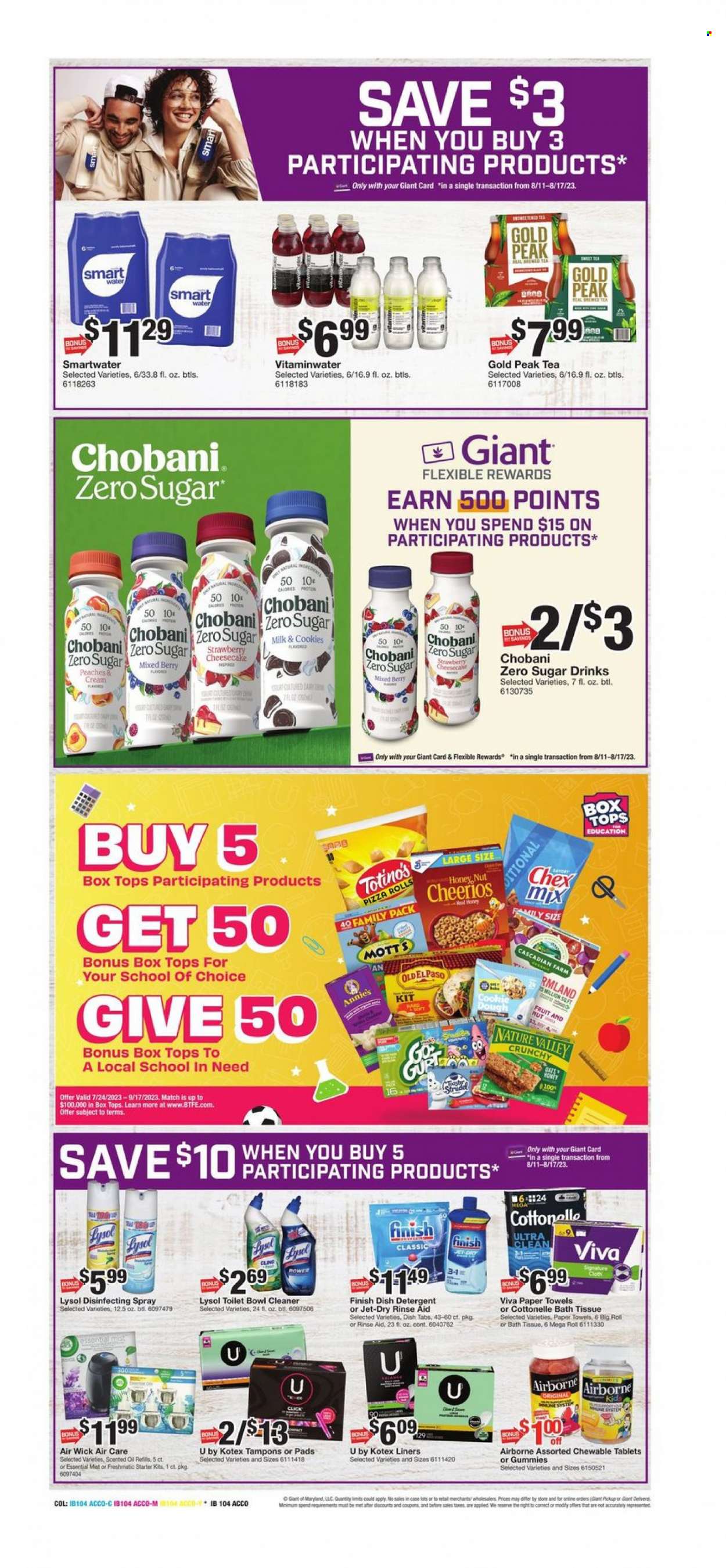 Giant Food ad - 08/11/2023 - 08/17/2023. Page 19