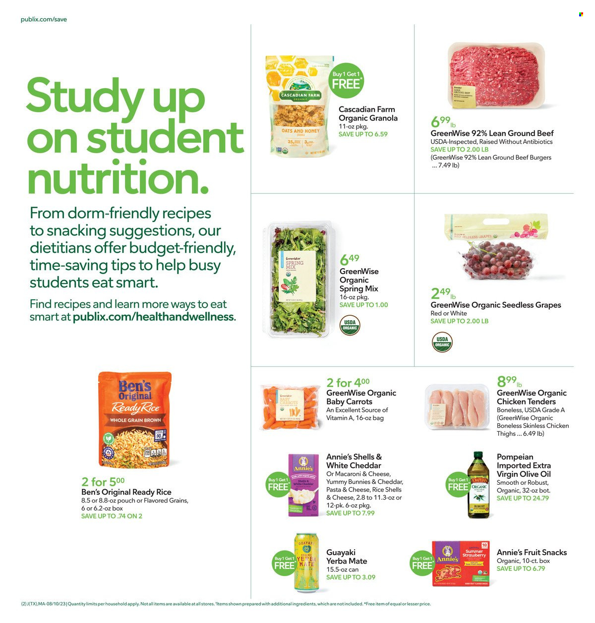 Publix ad - 08/10/2023 - 08/16/2023. Page 3