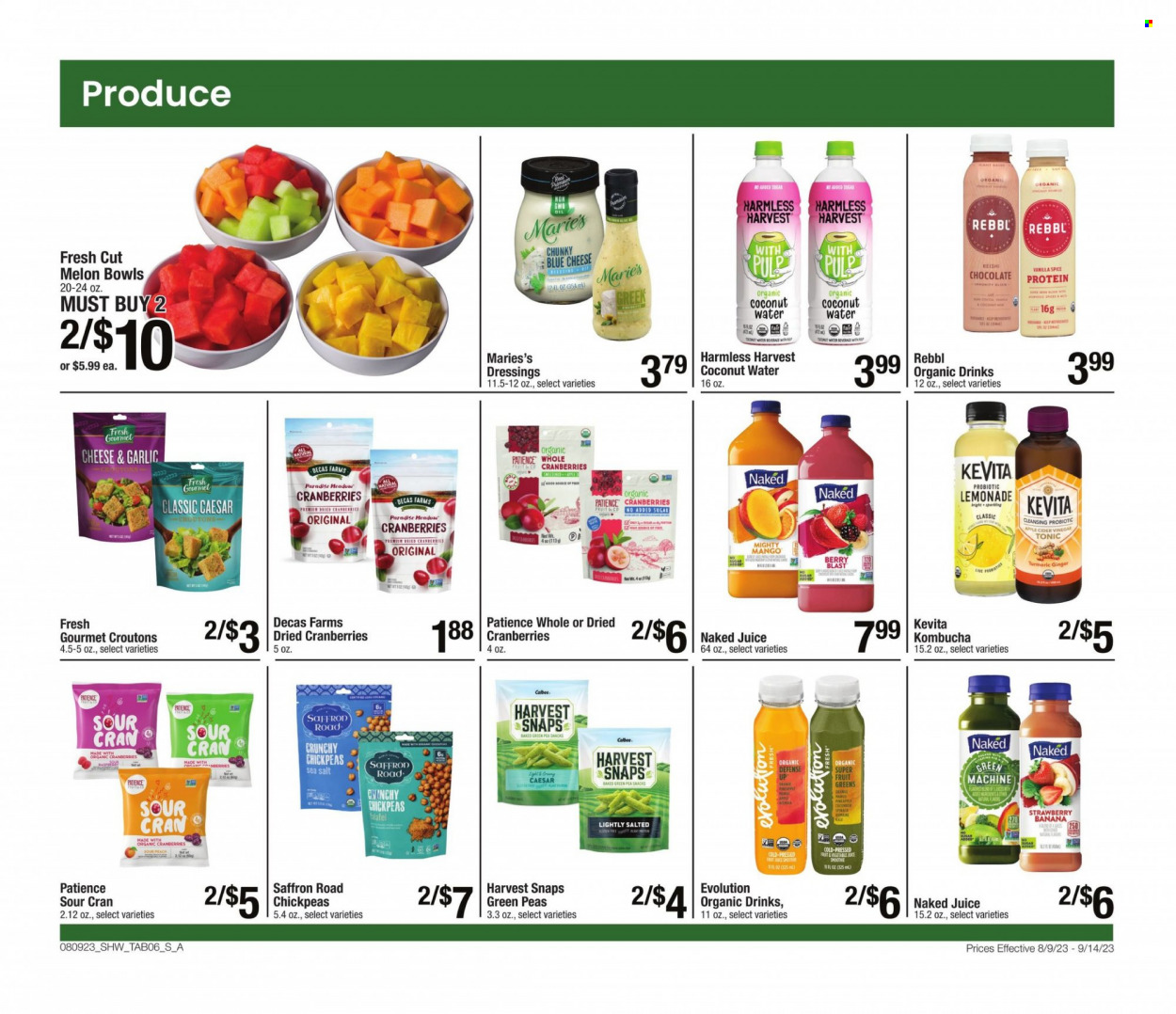 Shaw’s ad - 08/09/2023 - 09/14/2023. Page 6