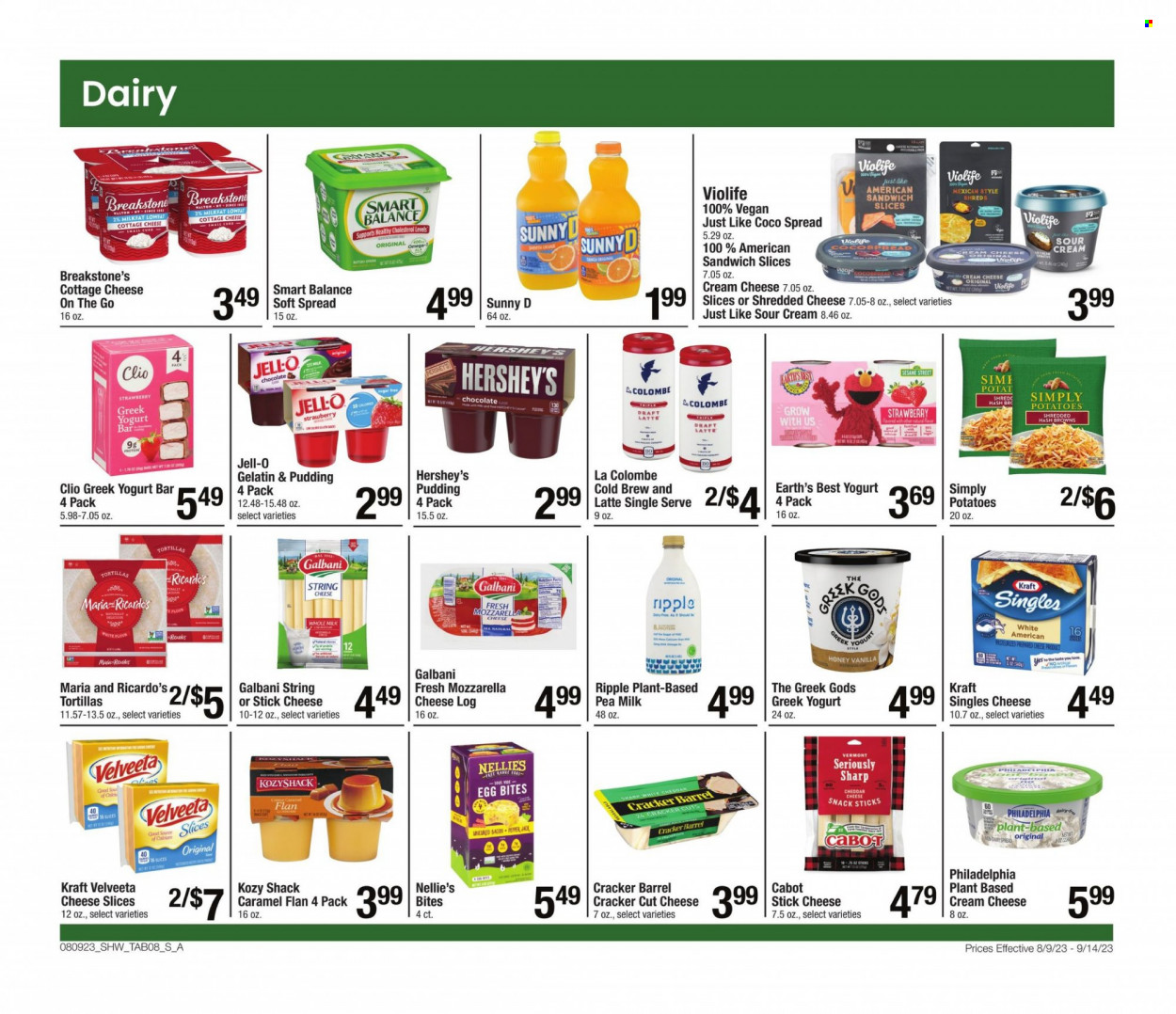 Shaw’s ad - 08/09/2023 - 09/14/2023. Page 8