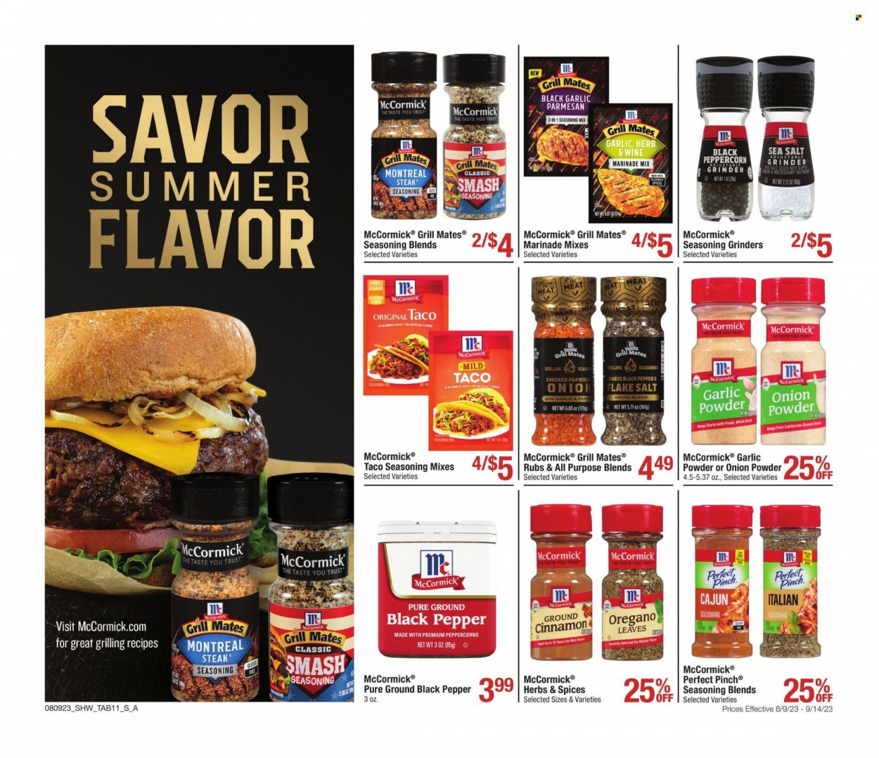 Shaw’s ad - 08/09/2023 - 09/14/2023. Page 11