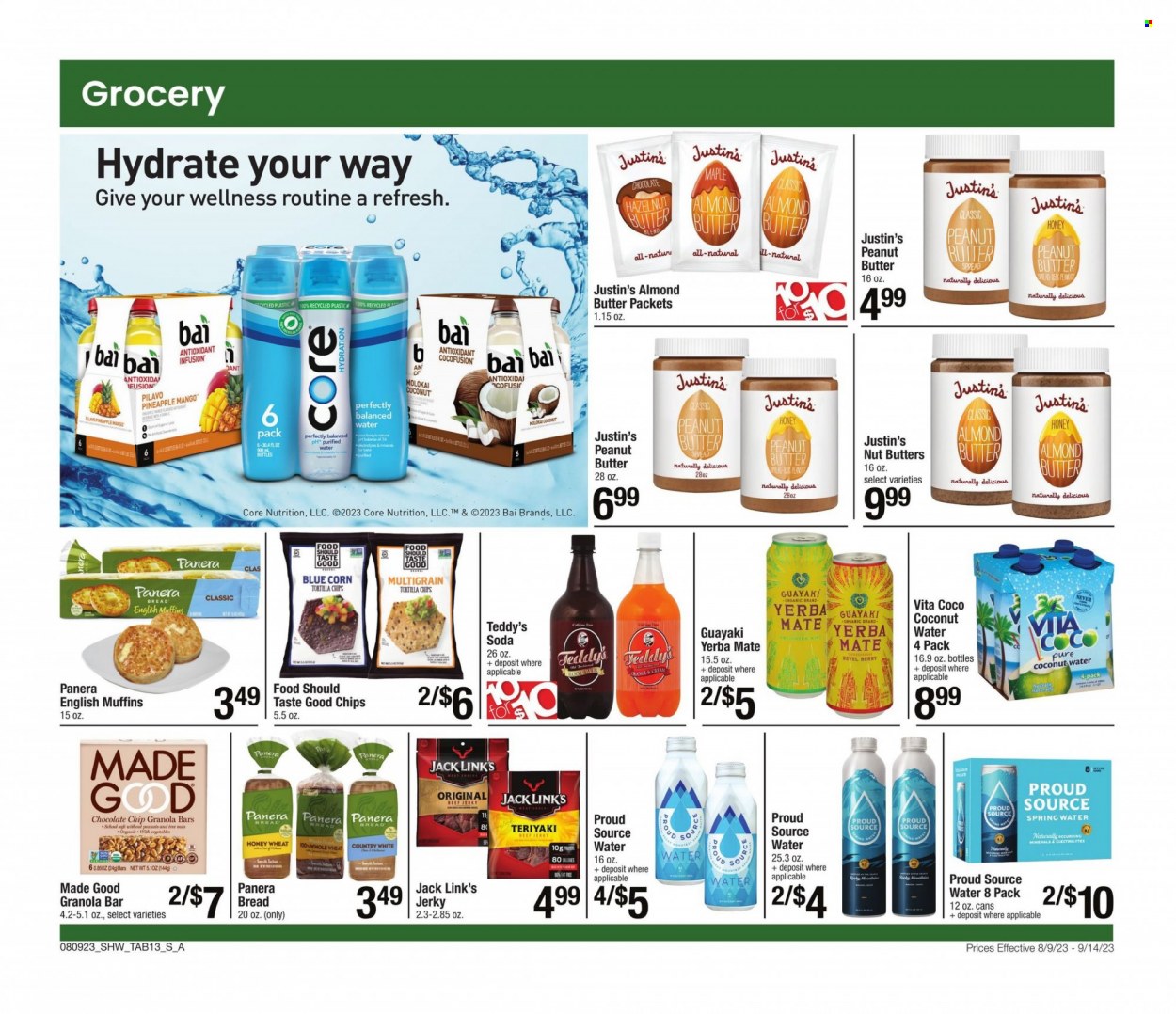 Shaw’s ad - 08/09/2023 - 09/14/2023. Page 13