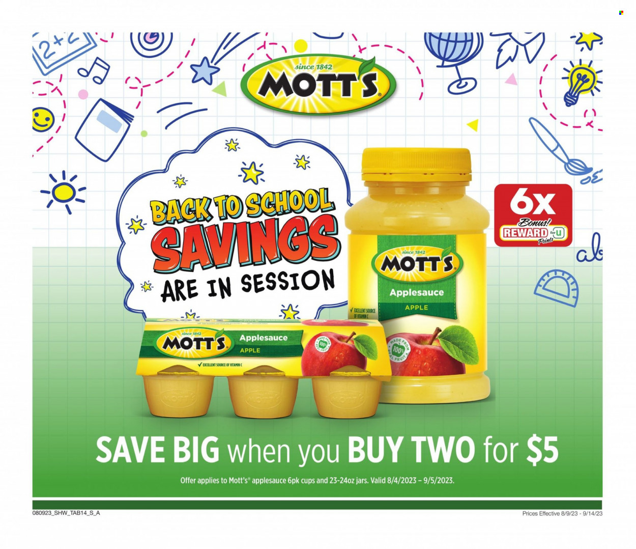 Shaw’s ad - 08/09/2023 - 09/14/2023. Page 14