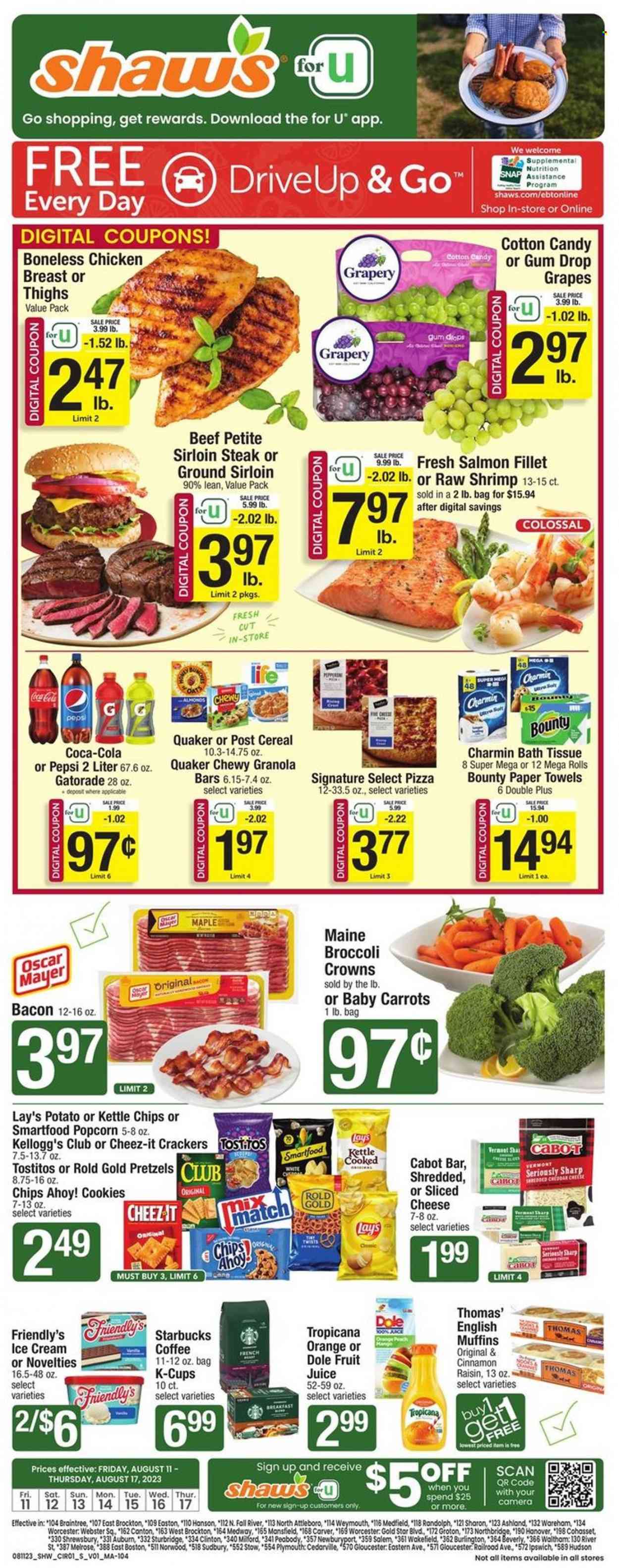 Shaw’s ad - 08/11/2023 - 08/17/2023. Page 1
