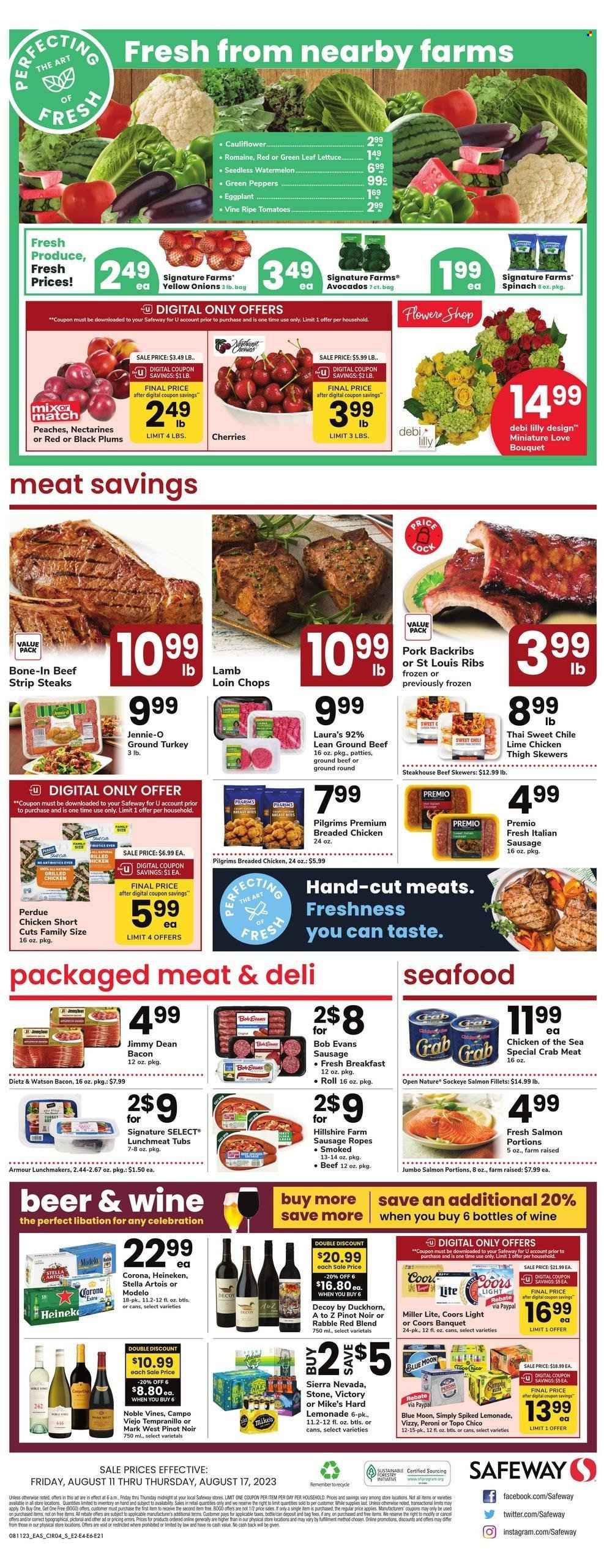 Safeway ad - 08/11/2023 - 08/17/2023. Page 8