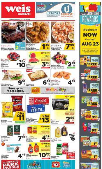 Weis Flyer - 08/10/2023 - 08/16/2023.