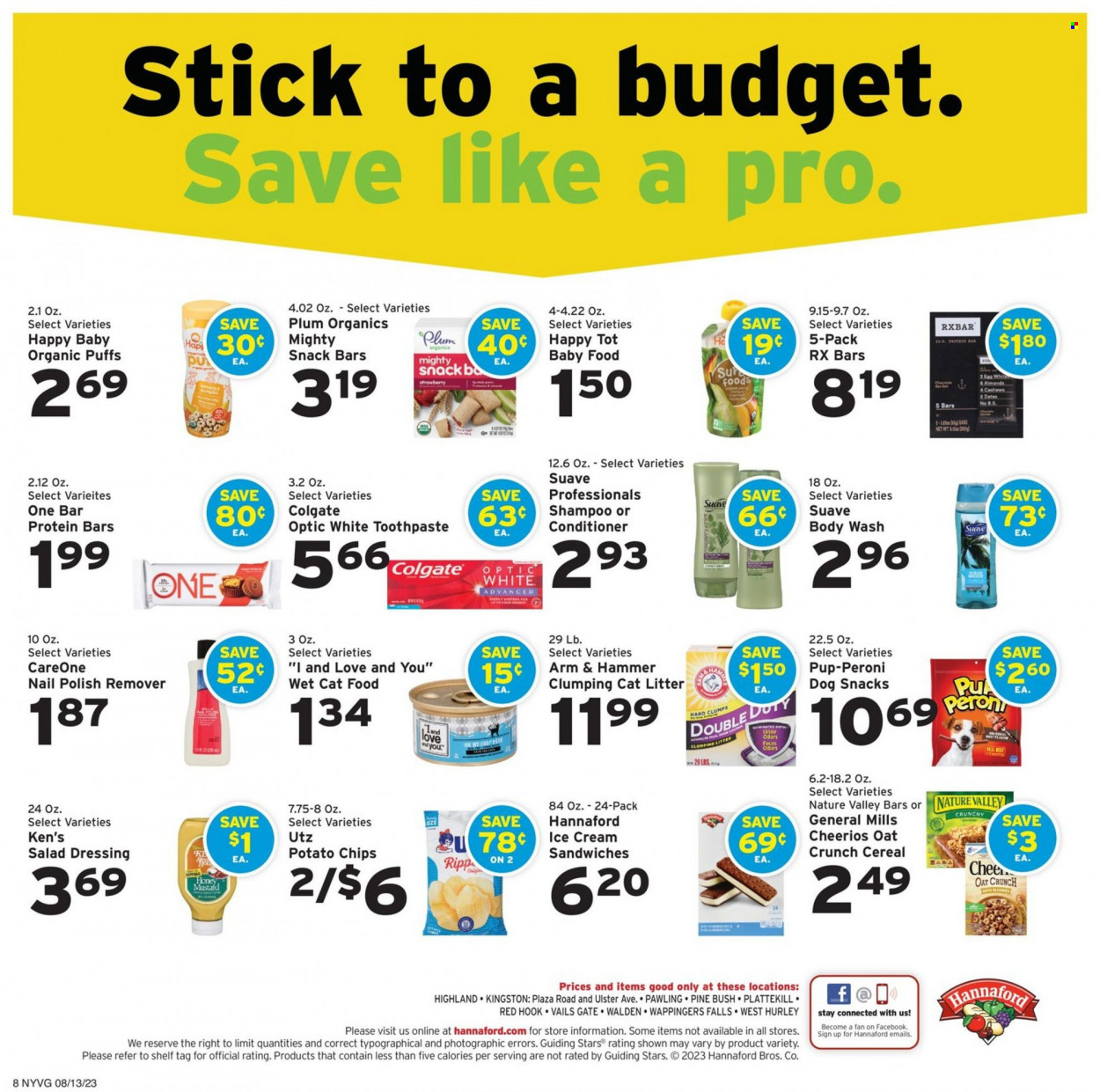 Hannaford ad - 08/13/2023 - 08/19/2023. Page 8