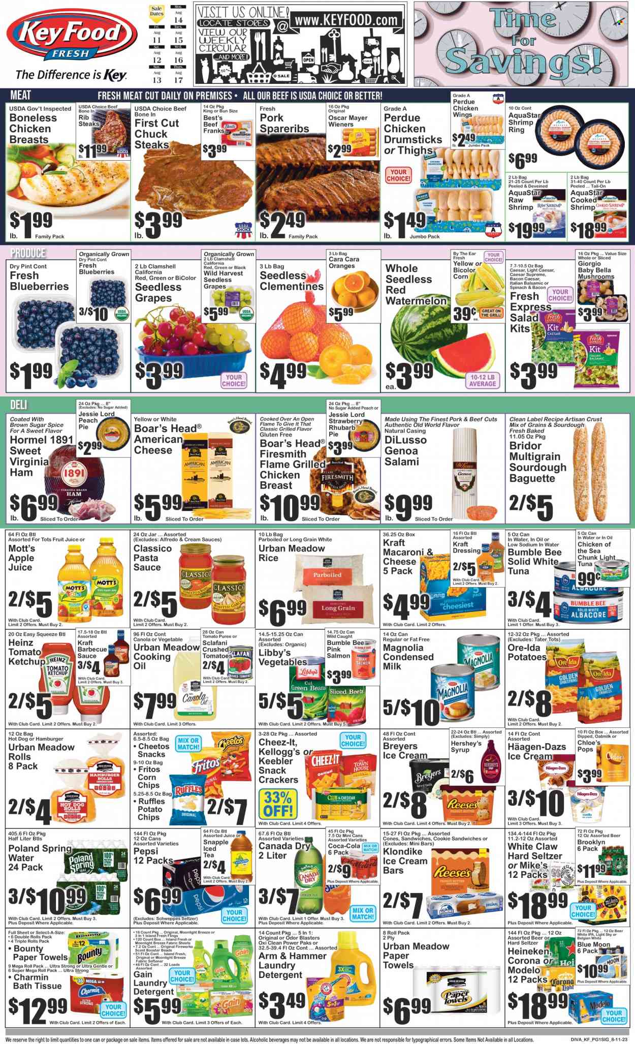 Key Food ad - 08/11/2023 - 08/17/2023. Page 1