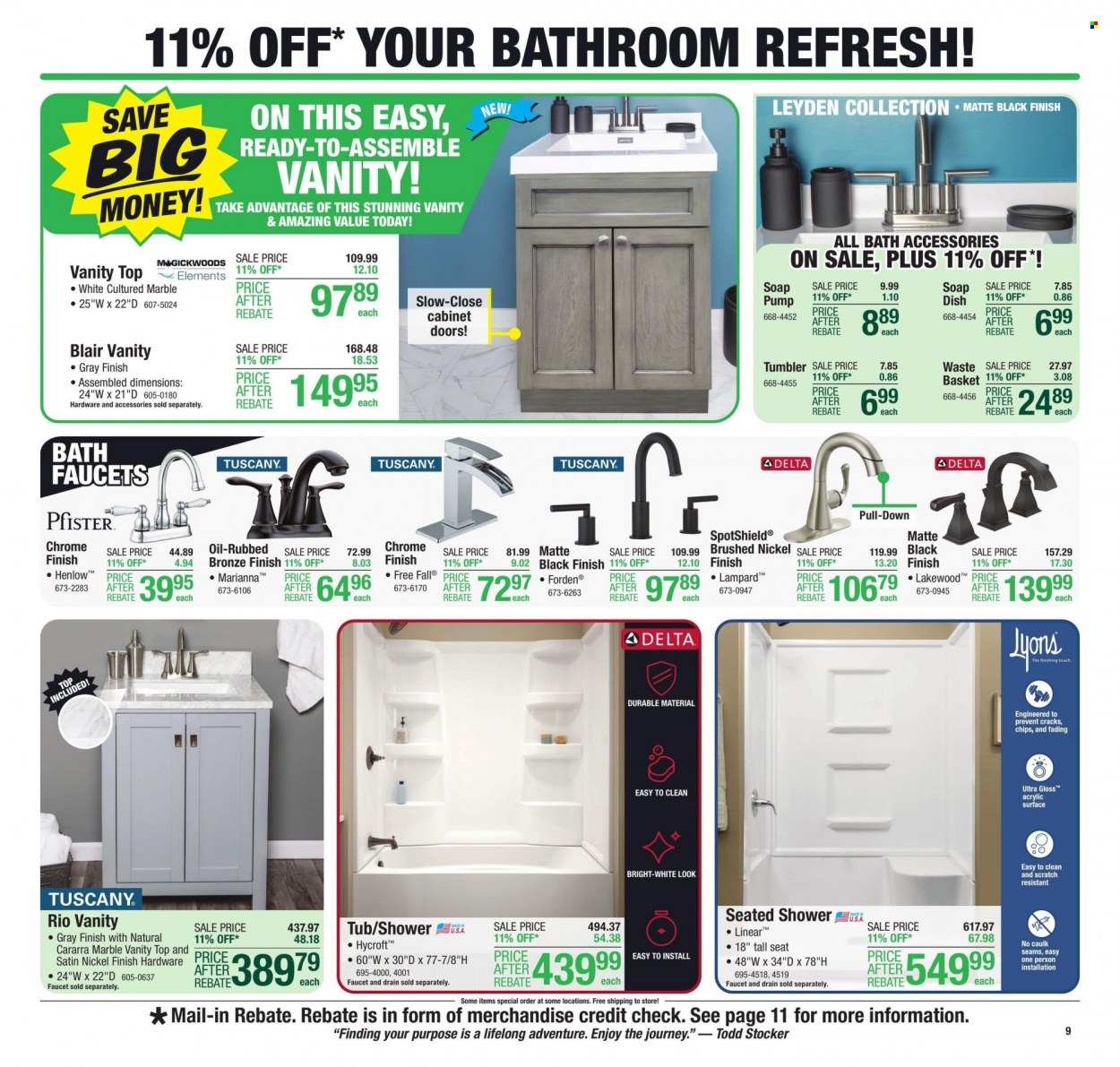 Menards ad - 08/10/2023 - 08/20/2023. Page 17
