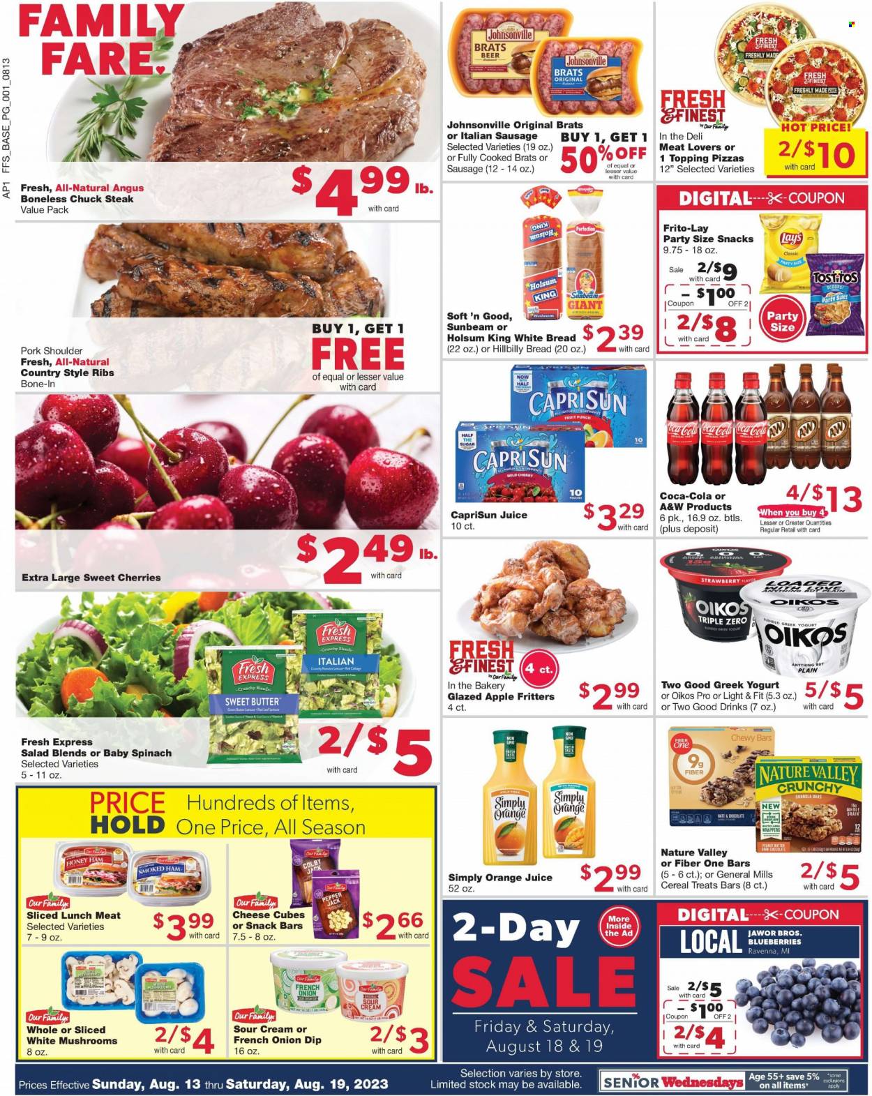 Family Fare ad - 08/13/2023 - 08/19/2023. Page 1