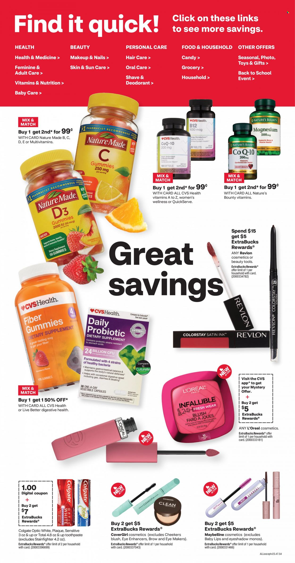 CVS Pharmacy ad - 08/13/2023 - 08/19/2023. Page 2