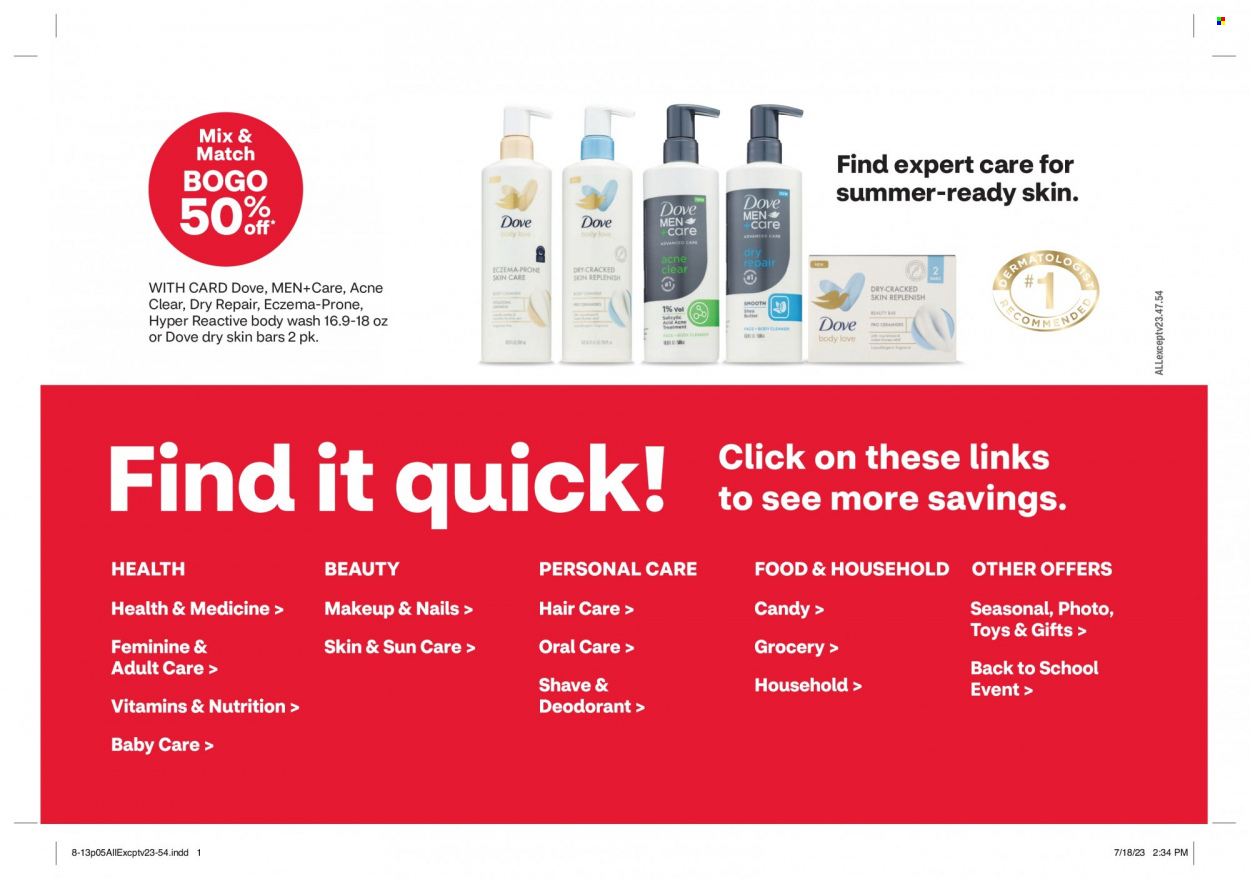 CVS Pharmacy ad - 08/13/2023 - 08/19/2023. Page 5
