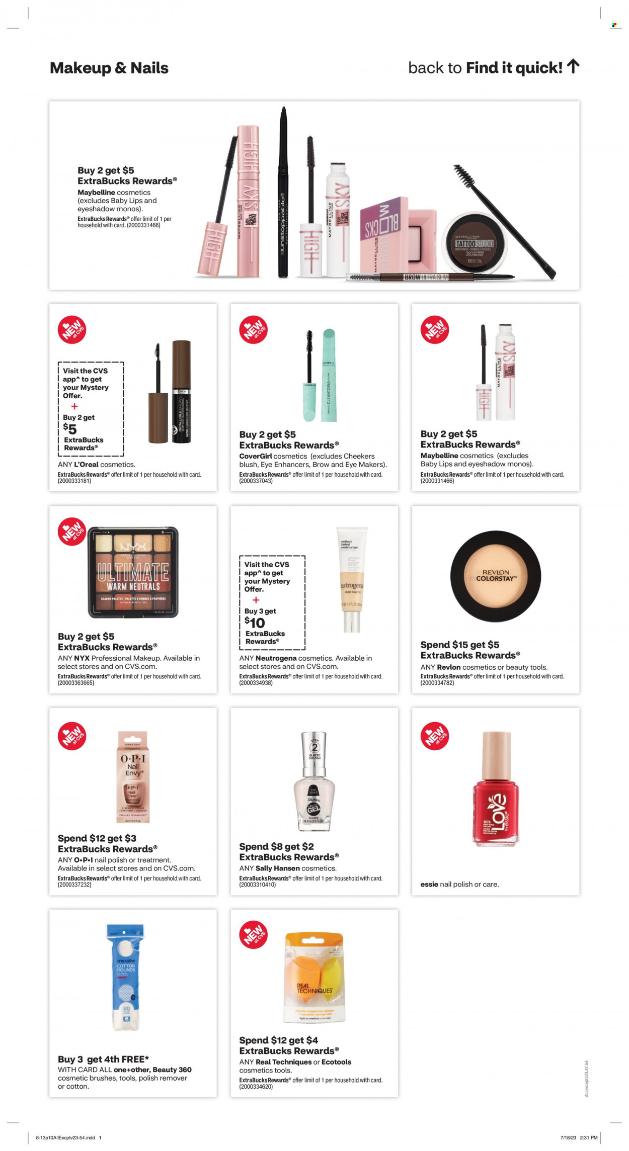CVS Pharmacy ad - 08/13/2023 - 08/19/2023. Page 10