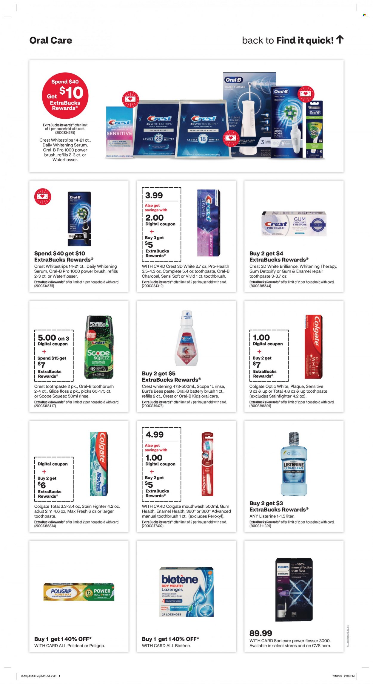 CVS Pharmacy ad - 08/13/2023 - 08/19/2023. Page 13