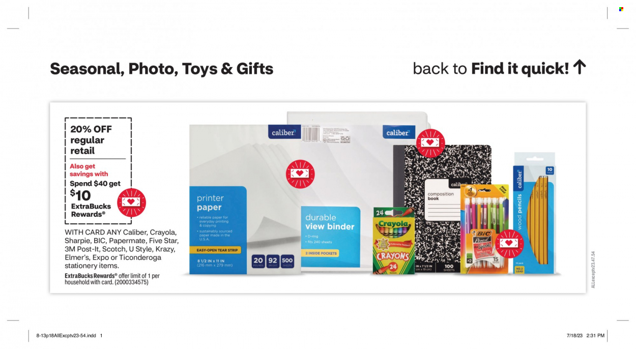CVS Pharmacy ad - 08/13/2023 - 08/19/2023. Page 18