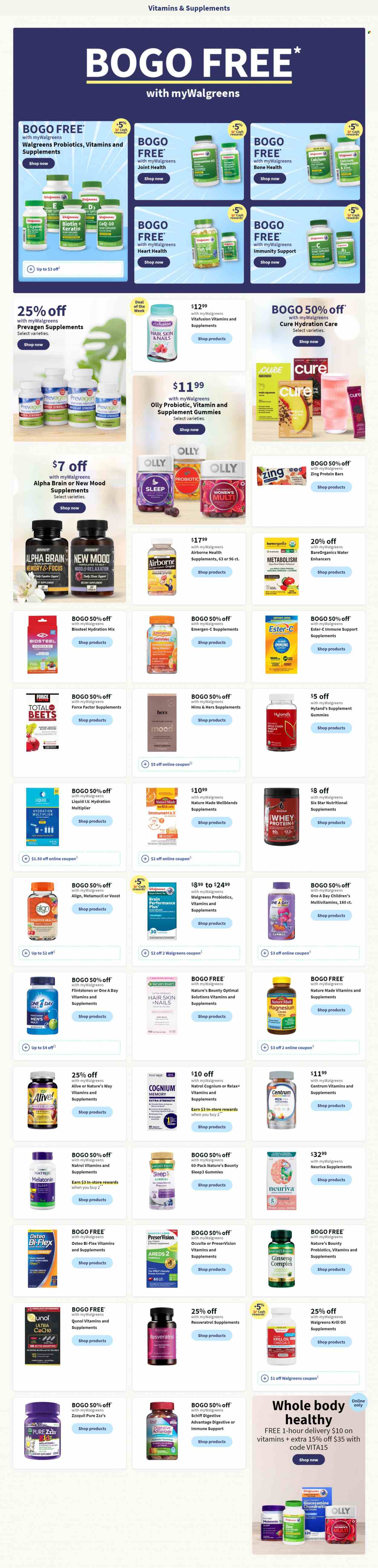Walgreens ad - 08/13/2023 - 08/19/2023. Page 2