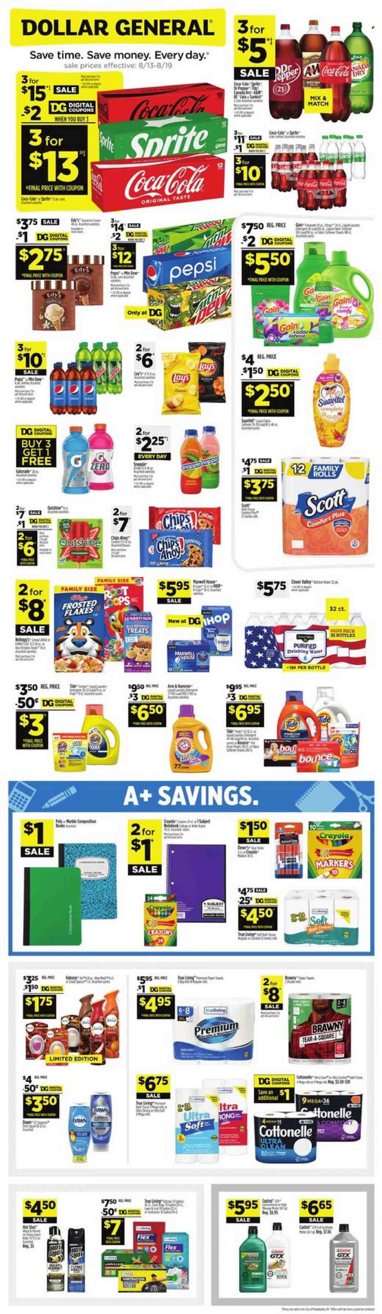 Dollar General ad - 08/13/2023 - 08/19/2023. Page 1
