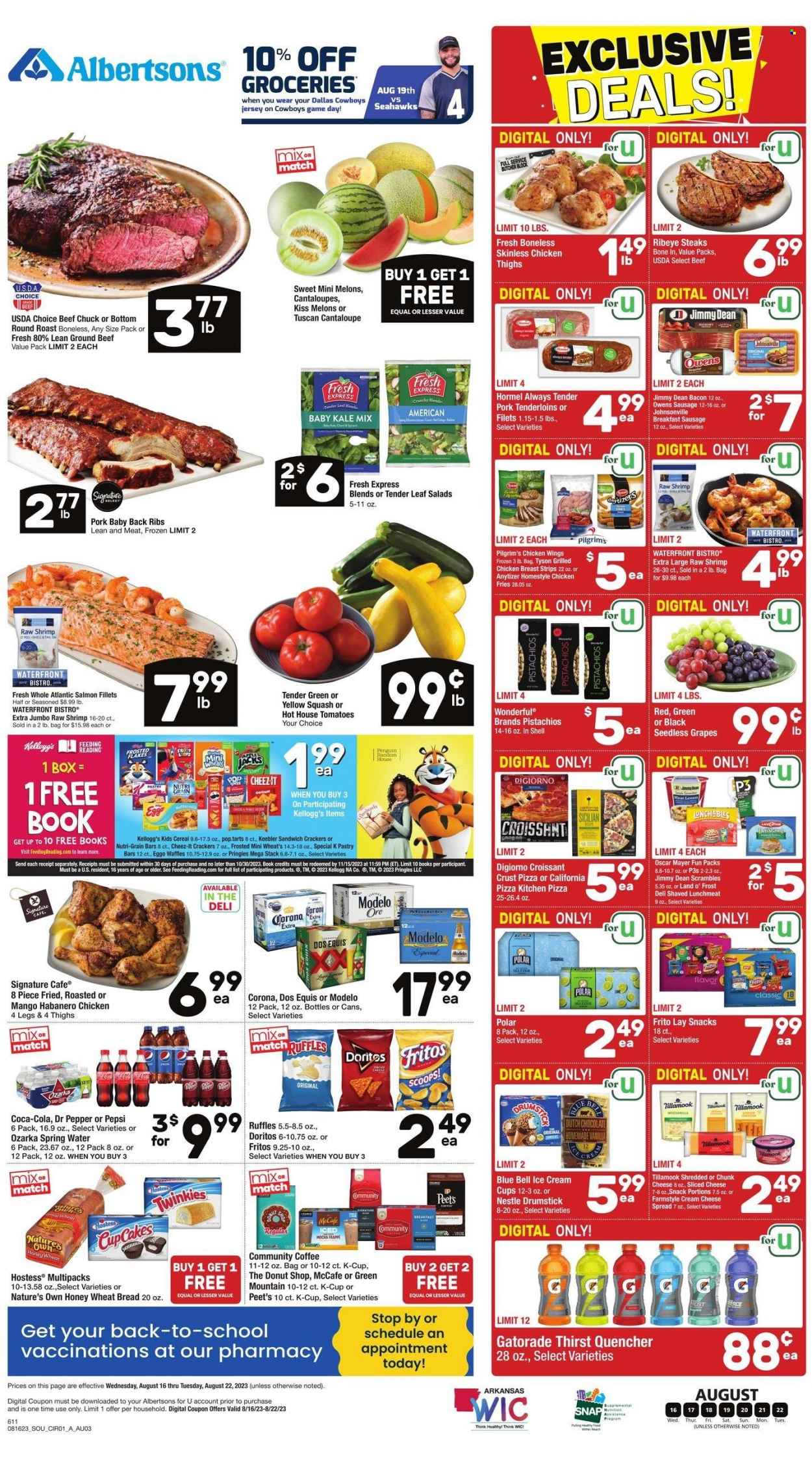 Albertsons ad - 08/16/2023 - 08/22/2023. Page 1