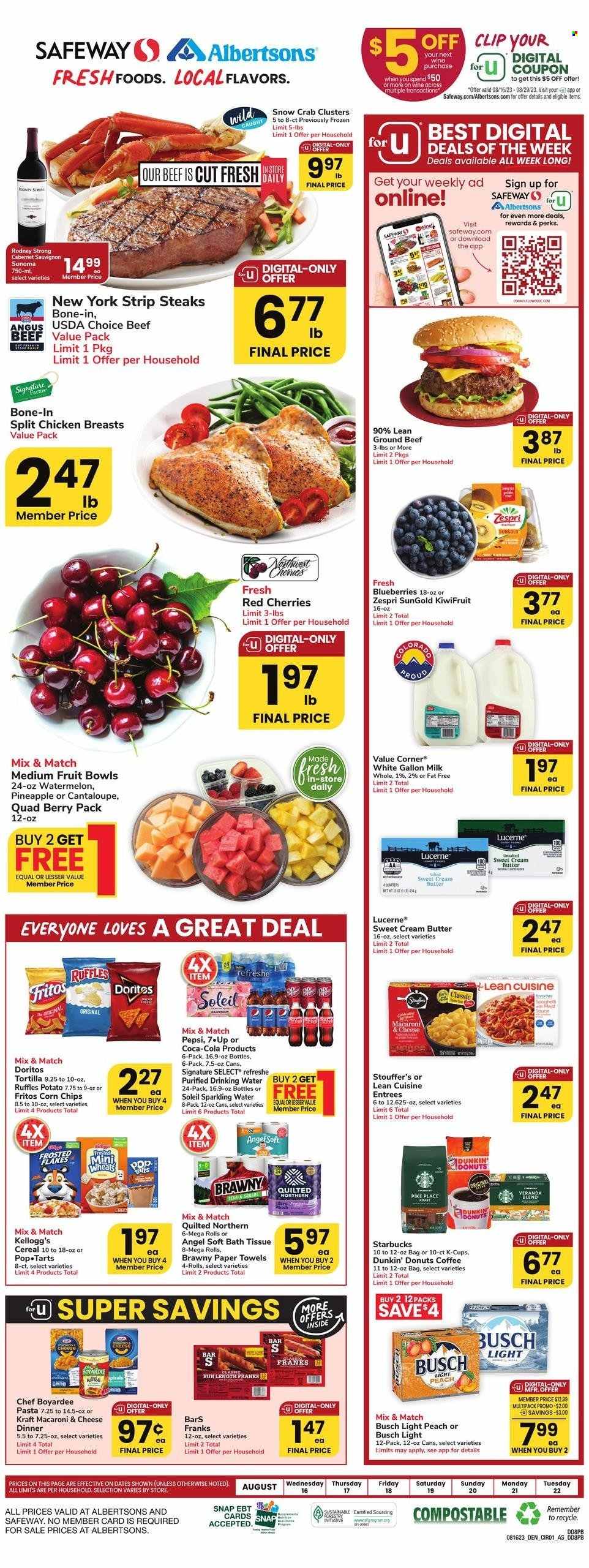 Albertsons ad - 08/16/2023 - 08/22/2023. Page 1