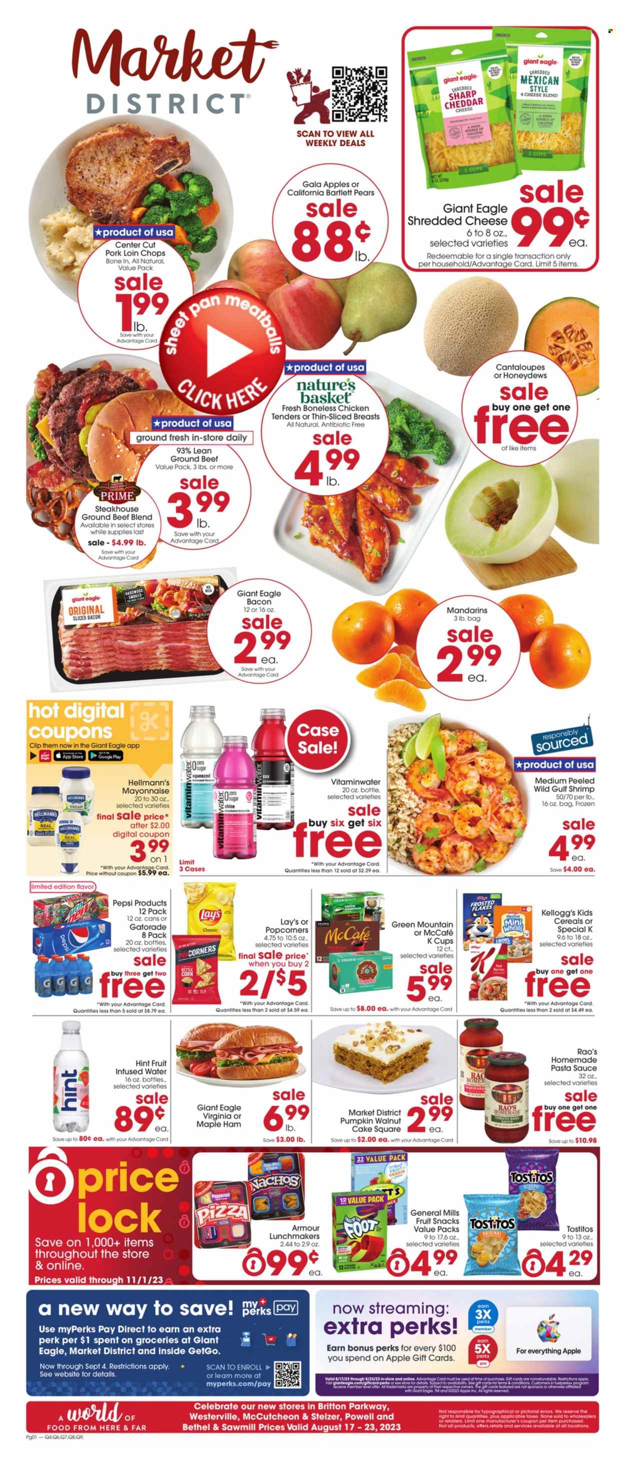 Giant Eagle ad - 08/17/2023 - 08/23/2023. Page 1