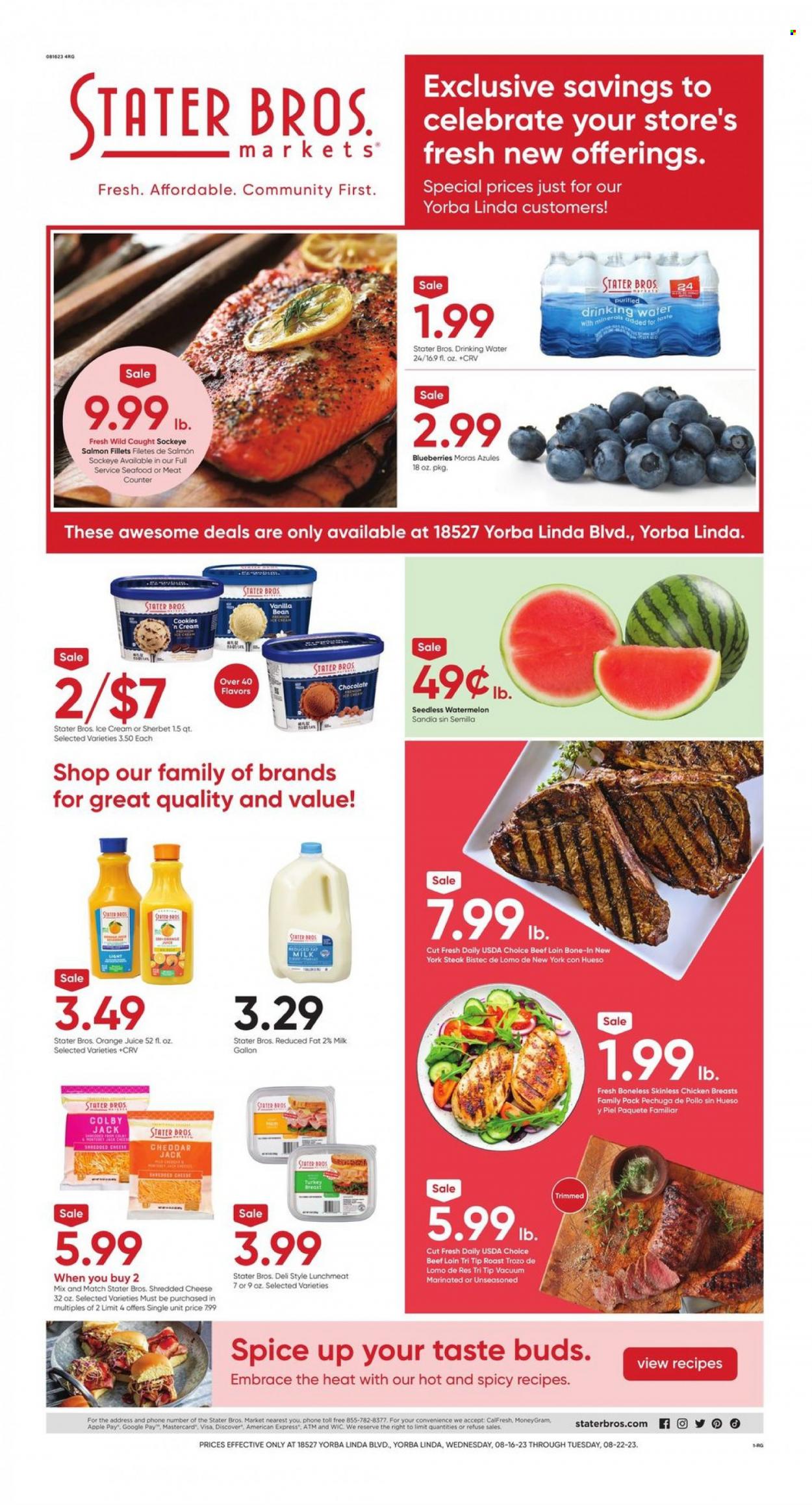 Stater Bros. ad - 08/16/2023 - 08/22/2023. Page 1