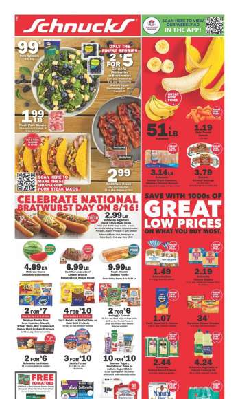 Schnucks Flyer - 08/16/2023 - 08/22/2023.
