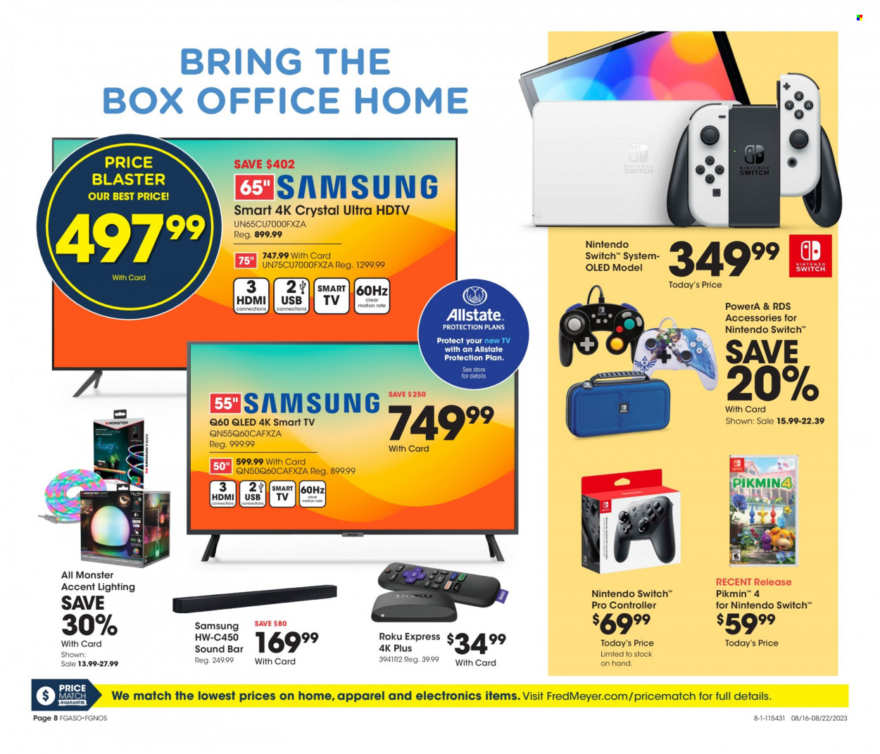Fred Meyer ad - 08/16/2023 - 08/22/2023. Page 8