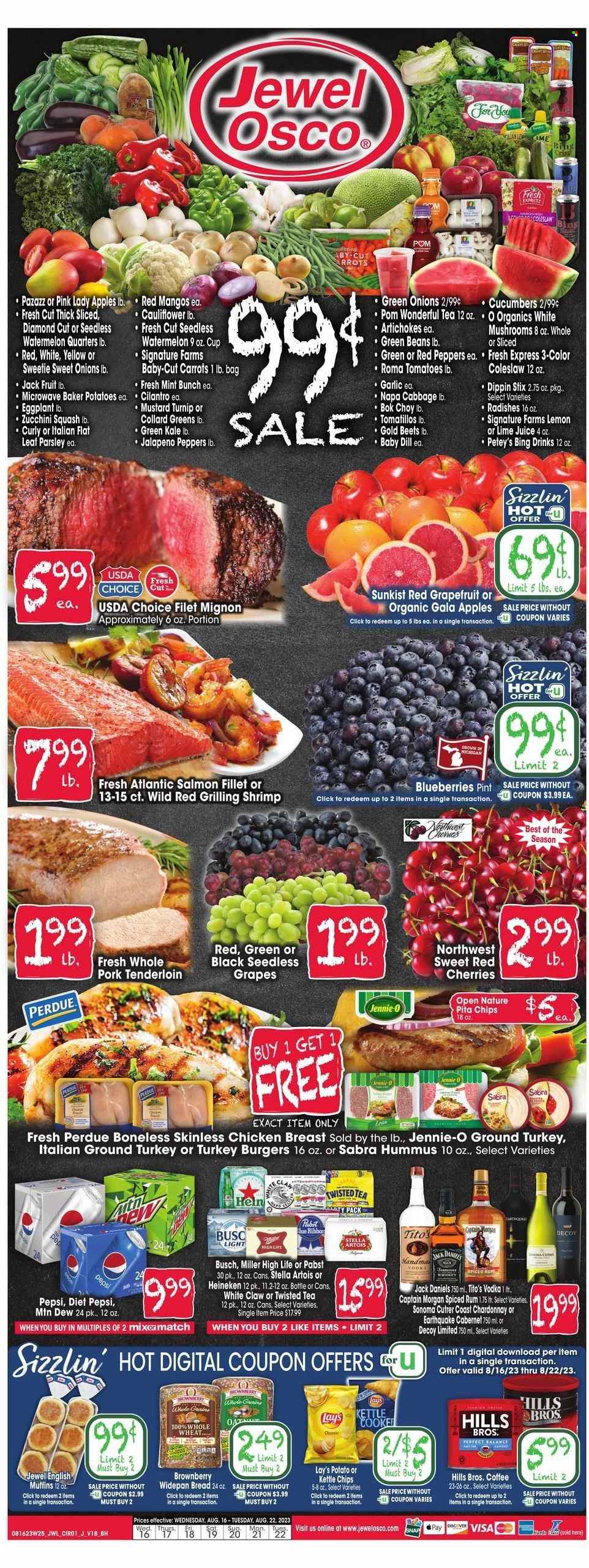 Jewel Osco ad - 08/16/2023 - 08/22/2023. Page 1