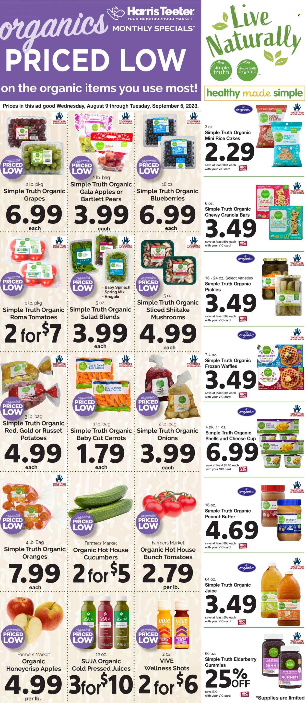 Harris Teeter ad - 08/09/2023 - 09/05/2023. Page 1