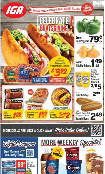 IGA Flyer - 08/16/2023 - 08/22/2023.
