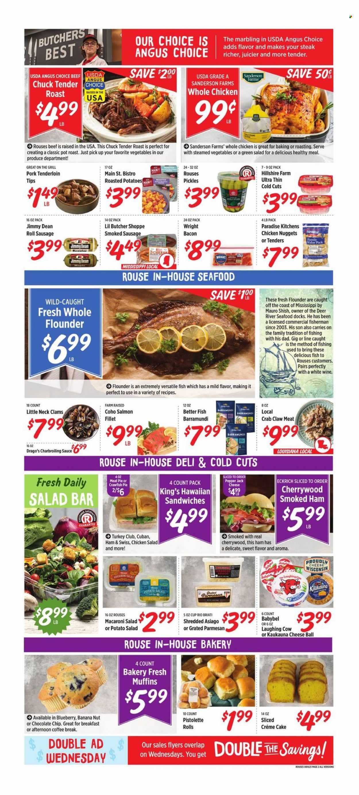 Rouses Markets ad - 08/16/2023 - 08/23/2023. Page 4