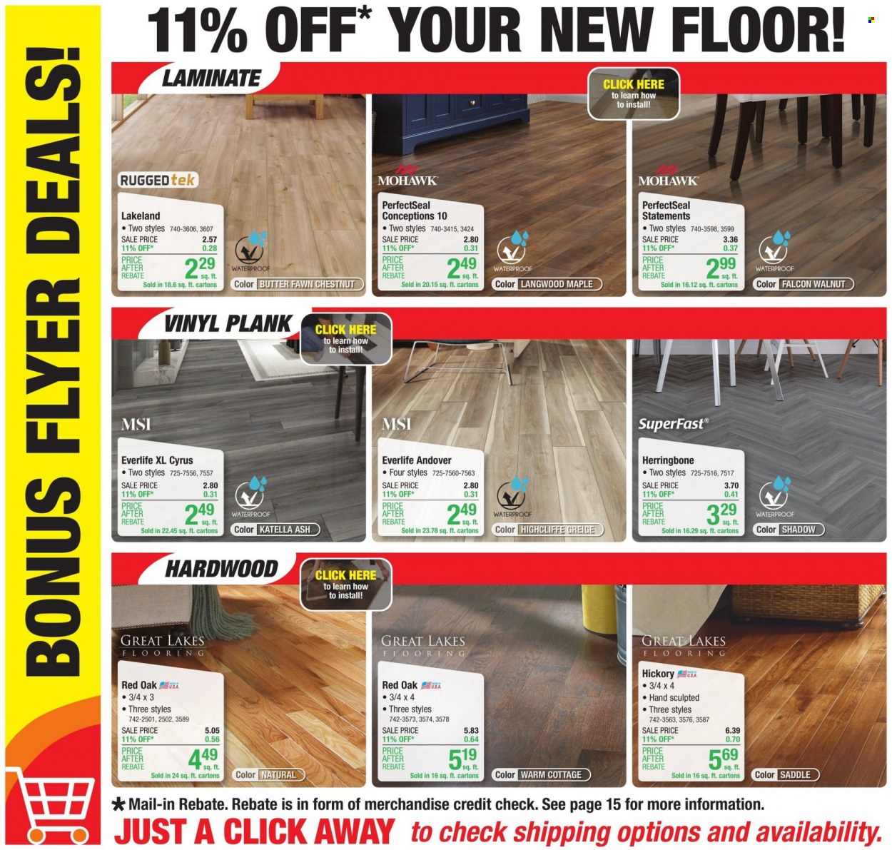 Menards ad - 08/16/2023 - 08/27/2023. Page 22