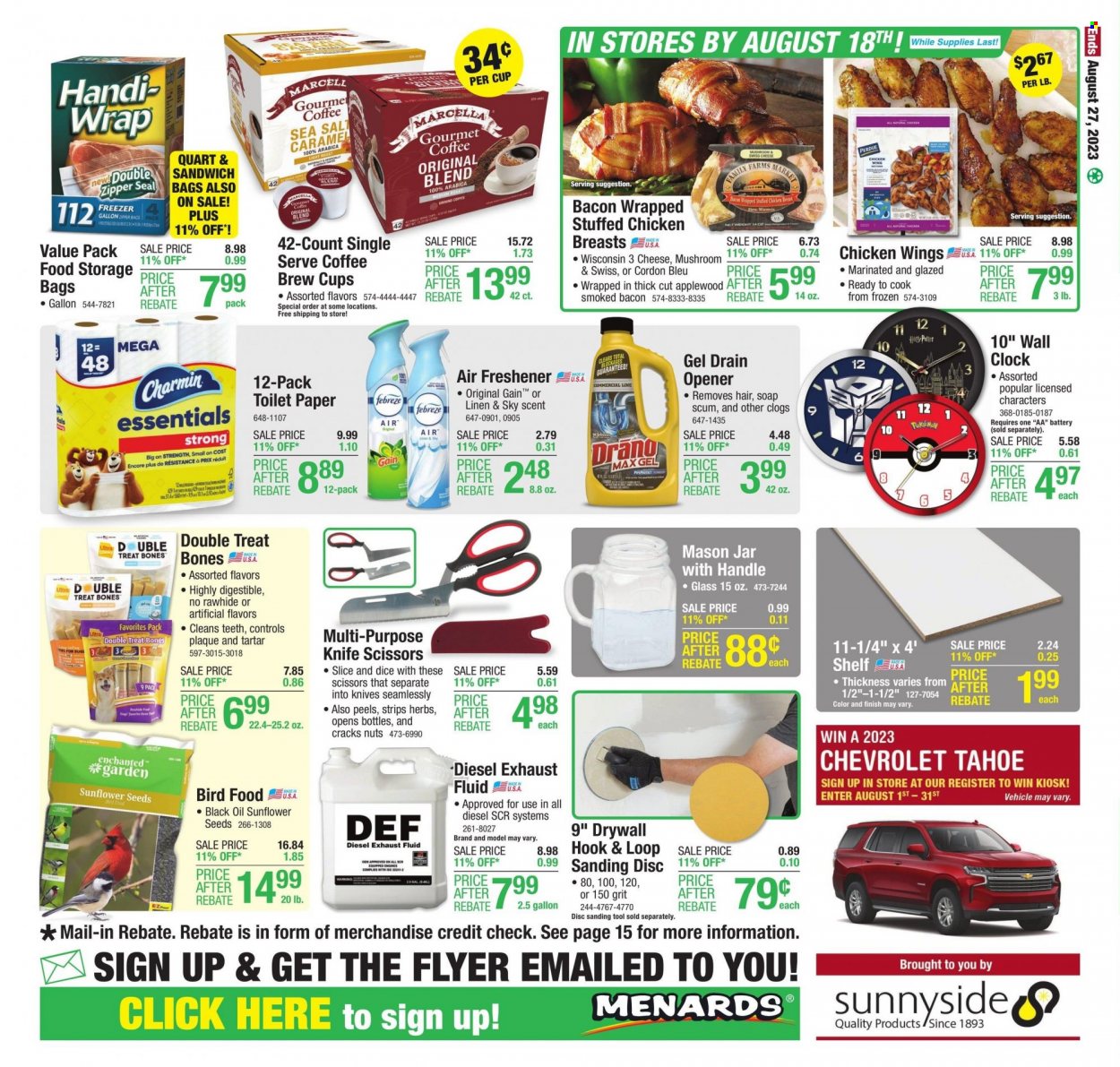 Menards ad - 08/16/2023 - 08/27/2023. Page 28