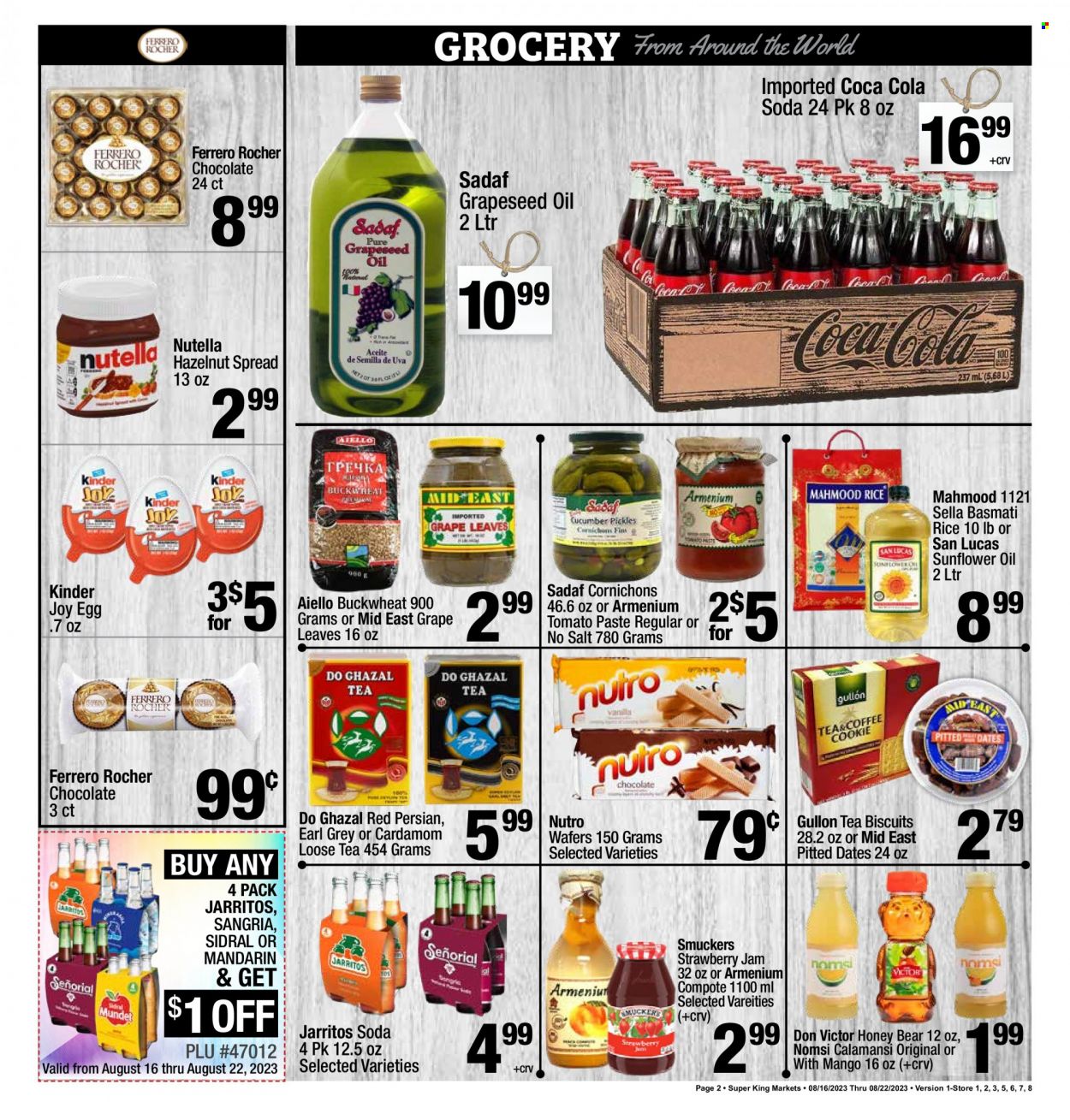 Super King Markets ad - 08/16/2023 - 08/22/2023. Page 2