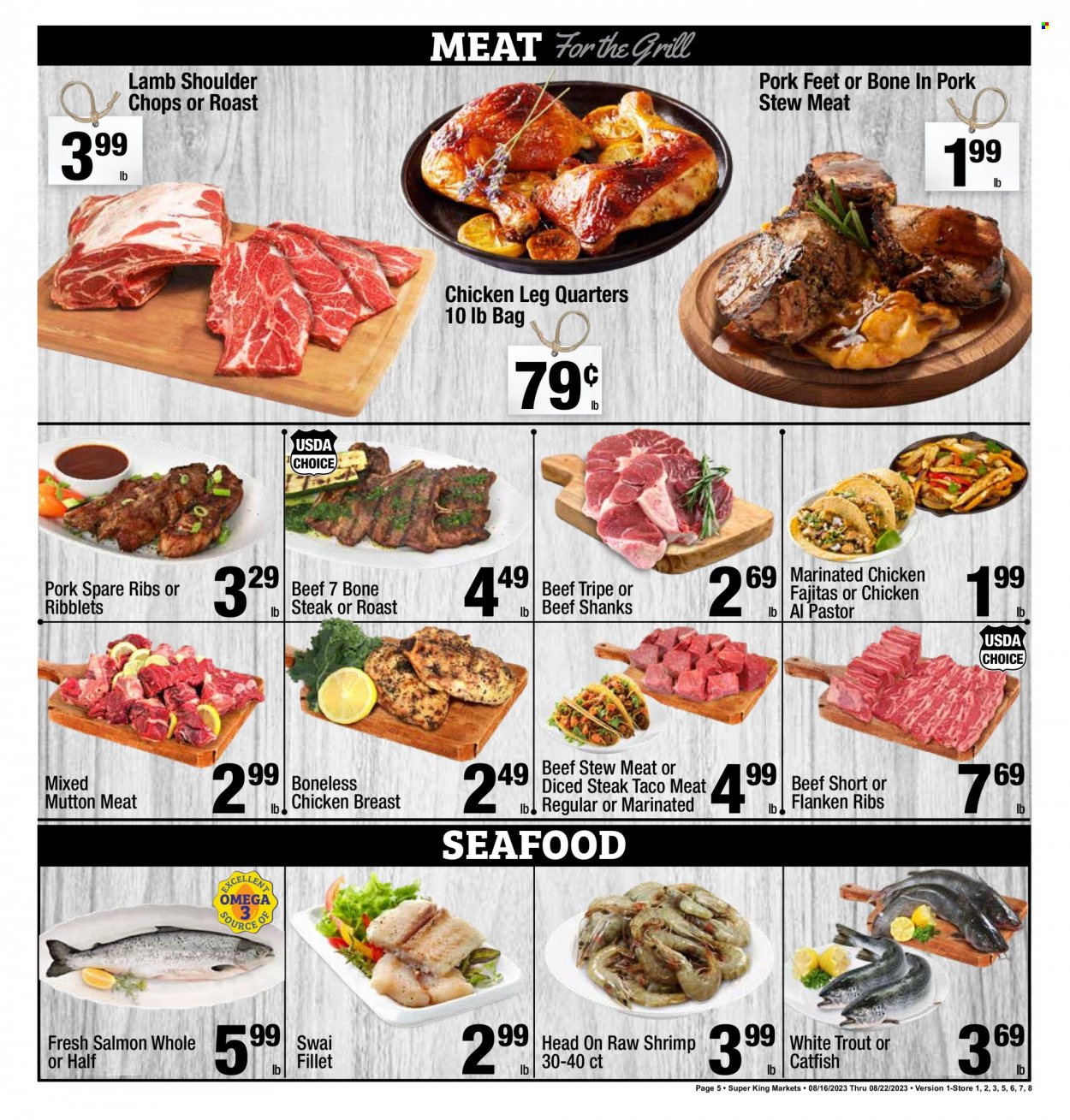 Super King Markets ad - 08/16/2023 - 08/22/2023. Page 5