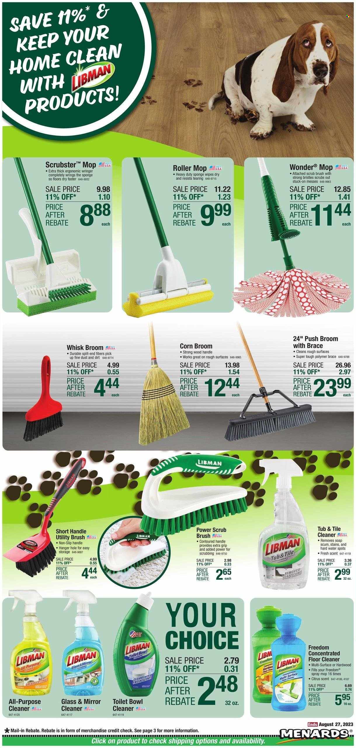 Menards ad - 08/16/2023 - 08/27/2023. Page 4