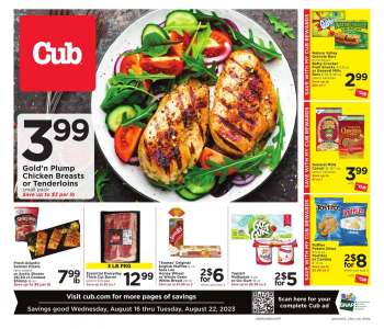 Cub Foods Flyer - 08/16/2023 - 08/22/2023.