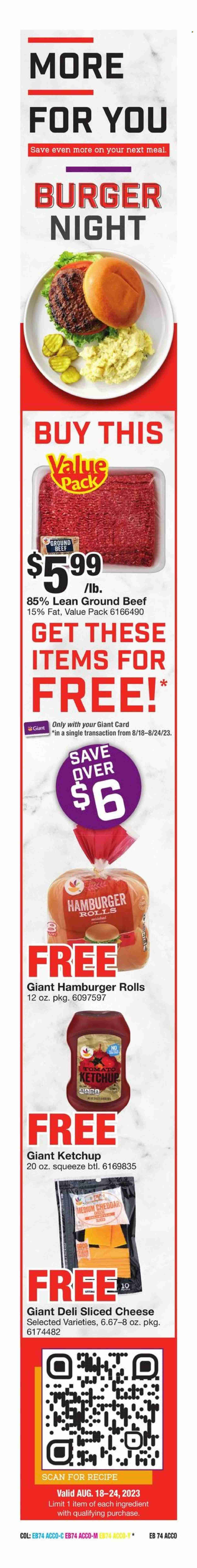 Giant Food ad - 08/18/2023 - 08/24/2023. Page 3