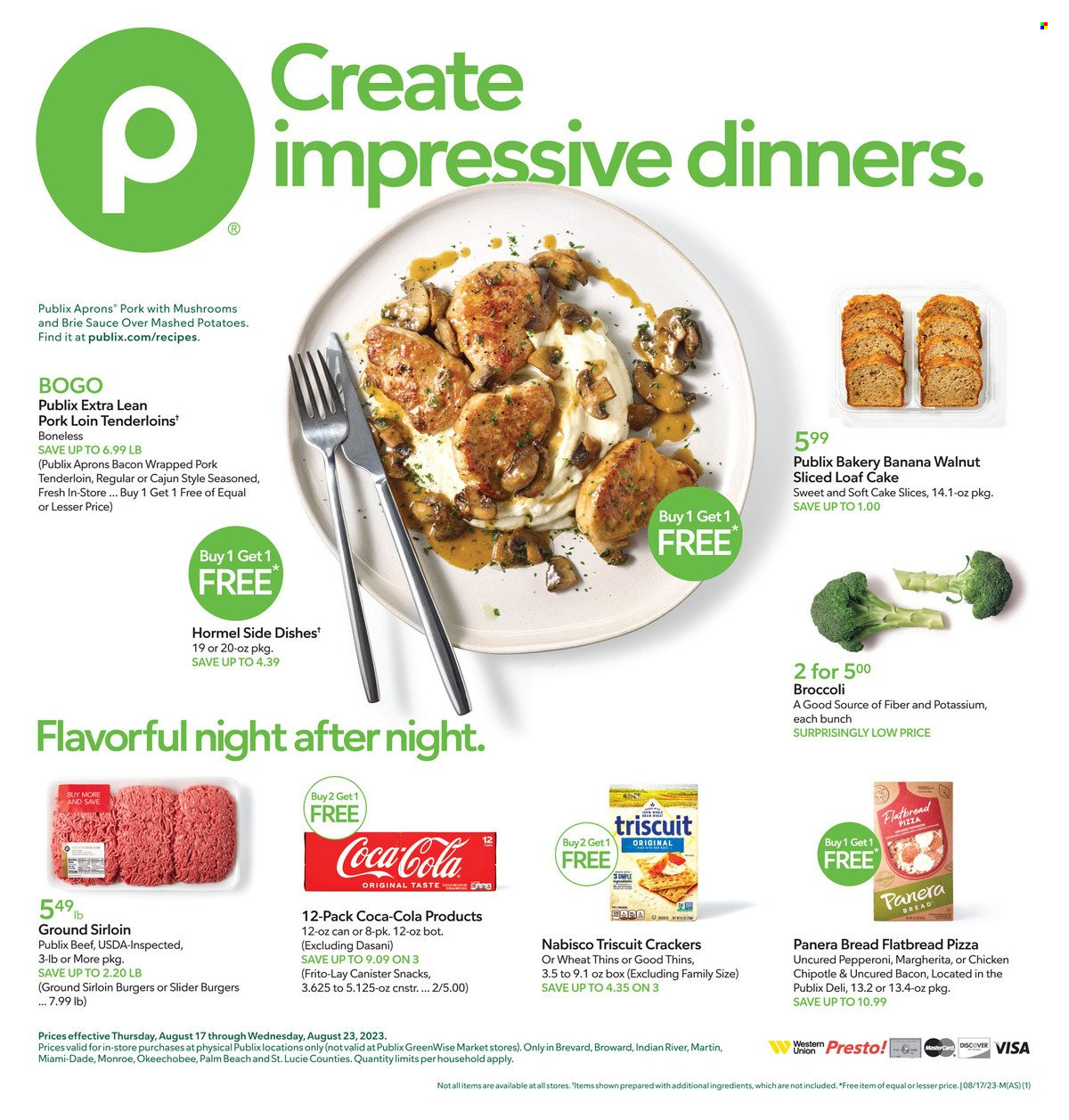 Publix ad - 08/17/2023 - 08/23/2023. Page 1