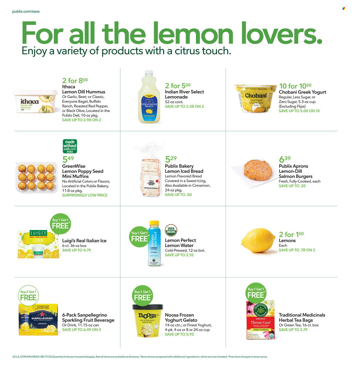 Publix ad - 08/17/2023 - 08/23/2023. Page 2