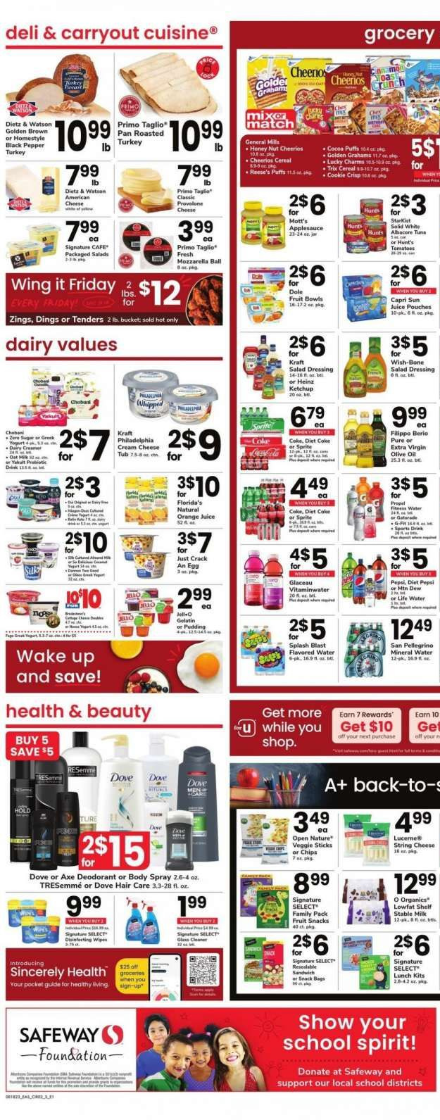 Safeway ad - 08/18/2023 - 08/24/2023. Page 5