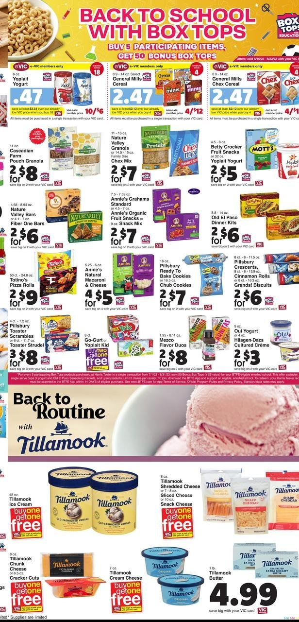 Harris Teeter ad - 08/16/2023 - 08/22/2023. Page 9