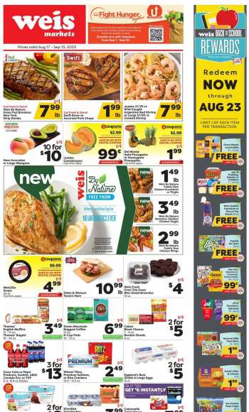 Weis Flyer - 08/17/2023 - 09/13/2023.