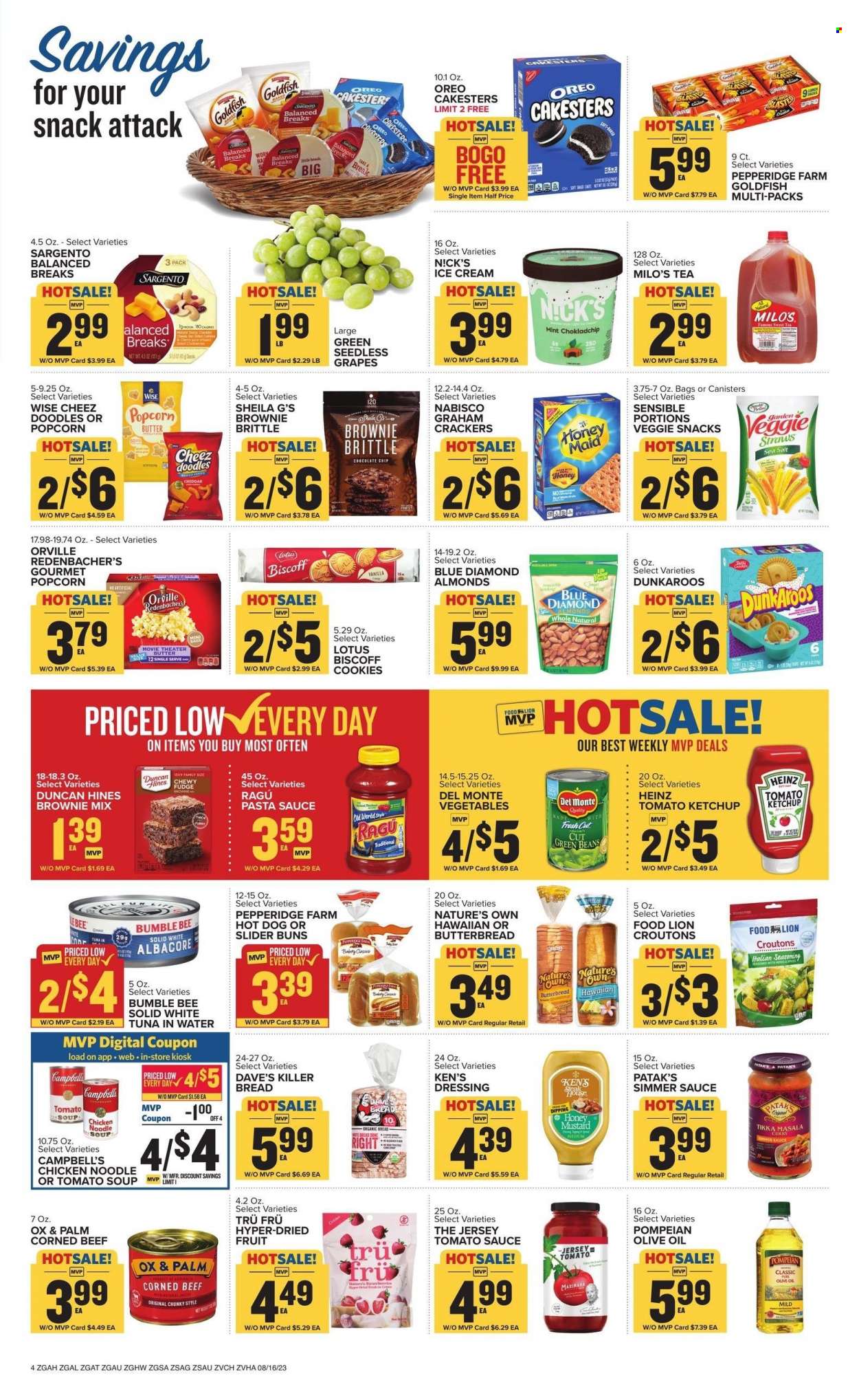 Food Lion ad - 08/16/2023 - 08/22/2023. Page 7