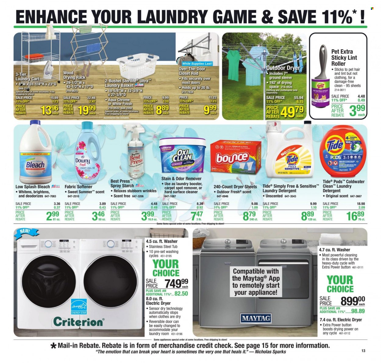 Menards ad - 08/17/2023 - 08/27/2023. Page 24